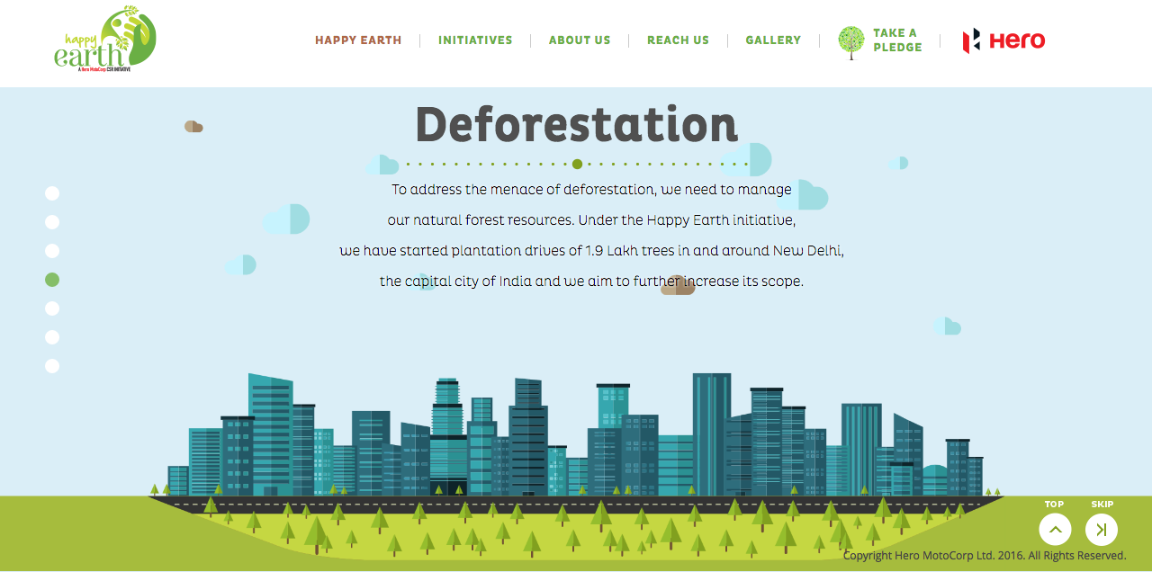 Happy Earth — Plantation drives