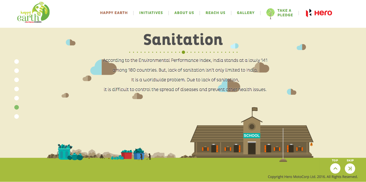 Happy Earth — Sanitation