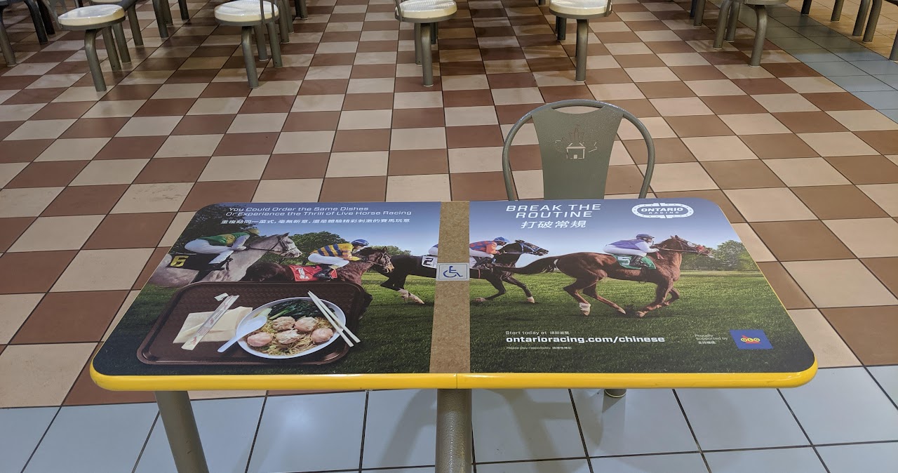 Ontario Racing — OOH Food Court Execution